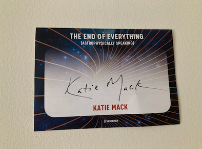 Katie Mack's signature